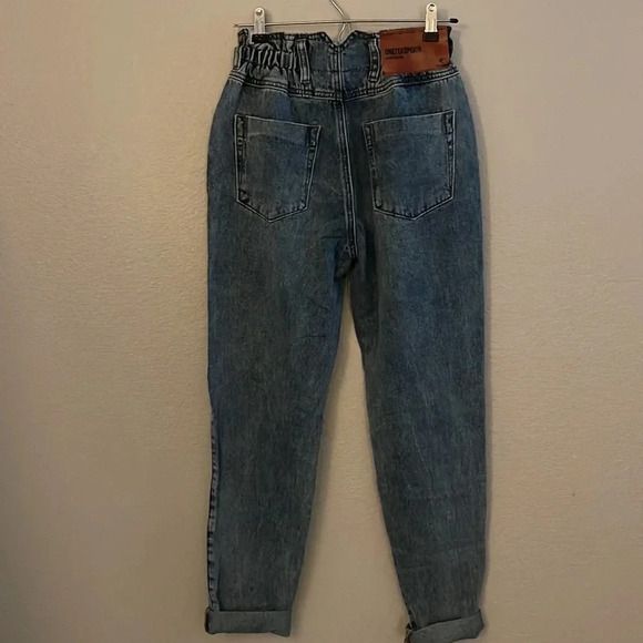 One Teaspoon Blue High Rise Women Jeans - Picture 7 of 13
